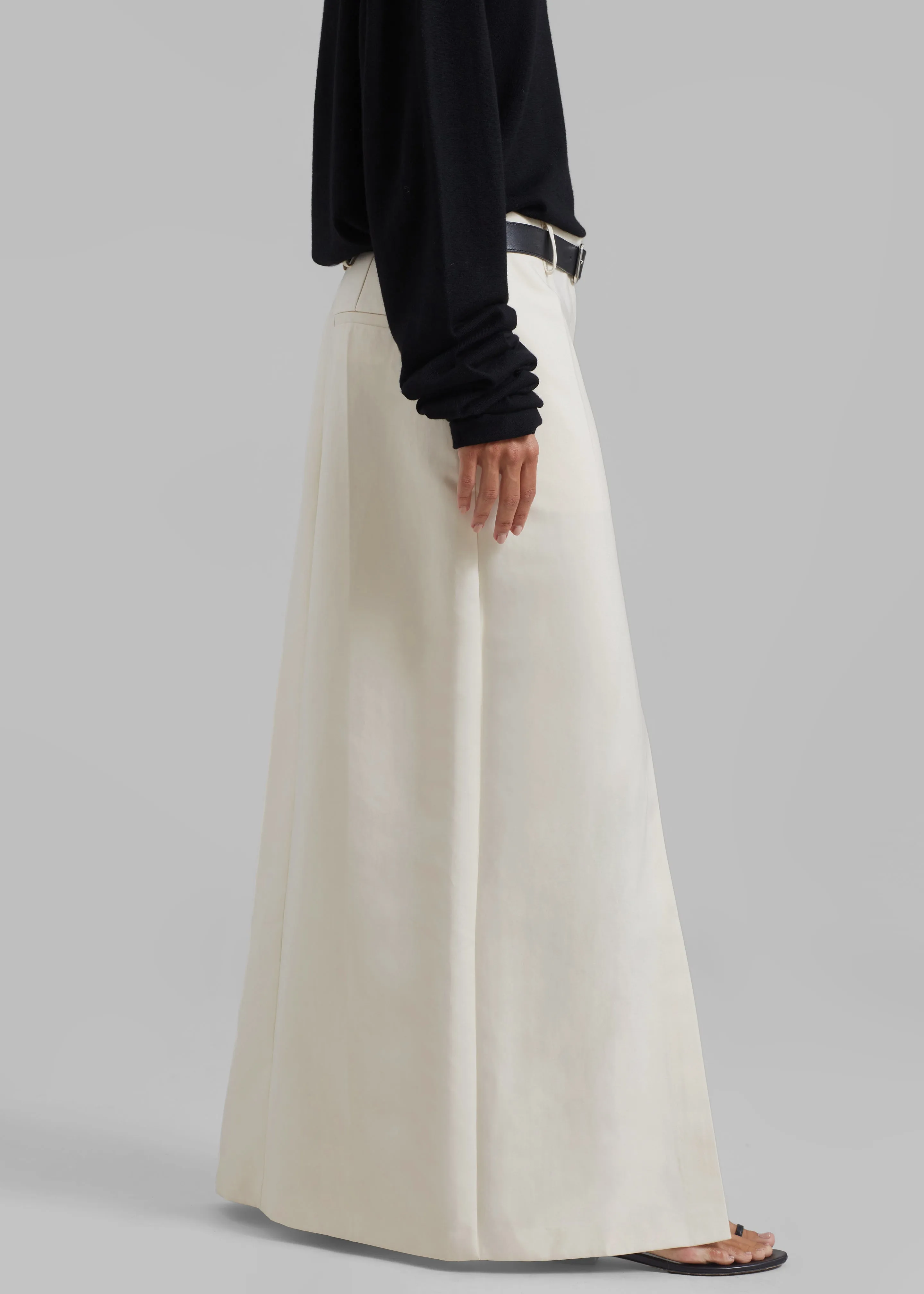 Carley Long Skirt - Cream