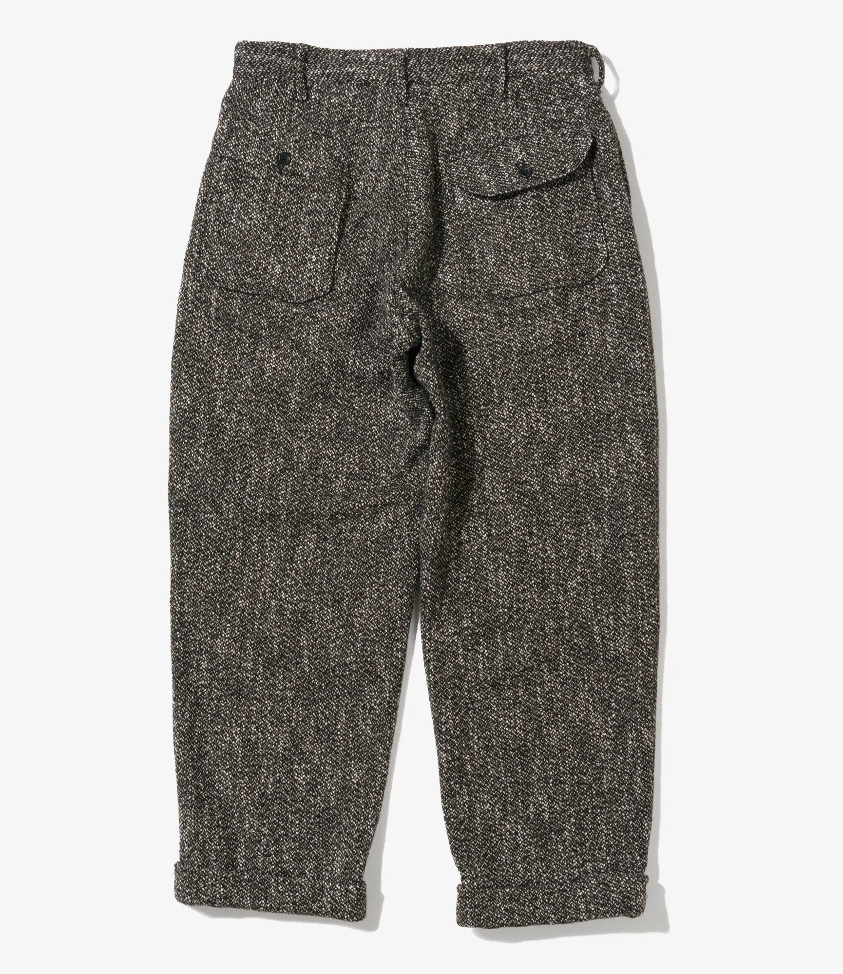 Carlyle Pant –Brown/Black Homespun Wool