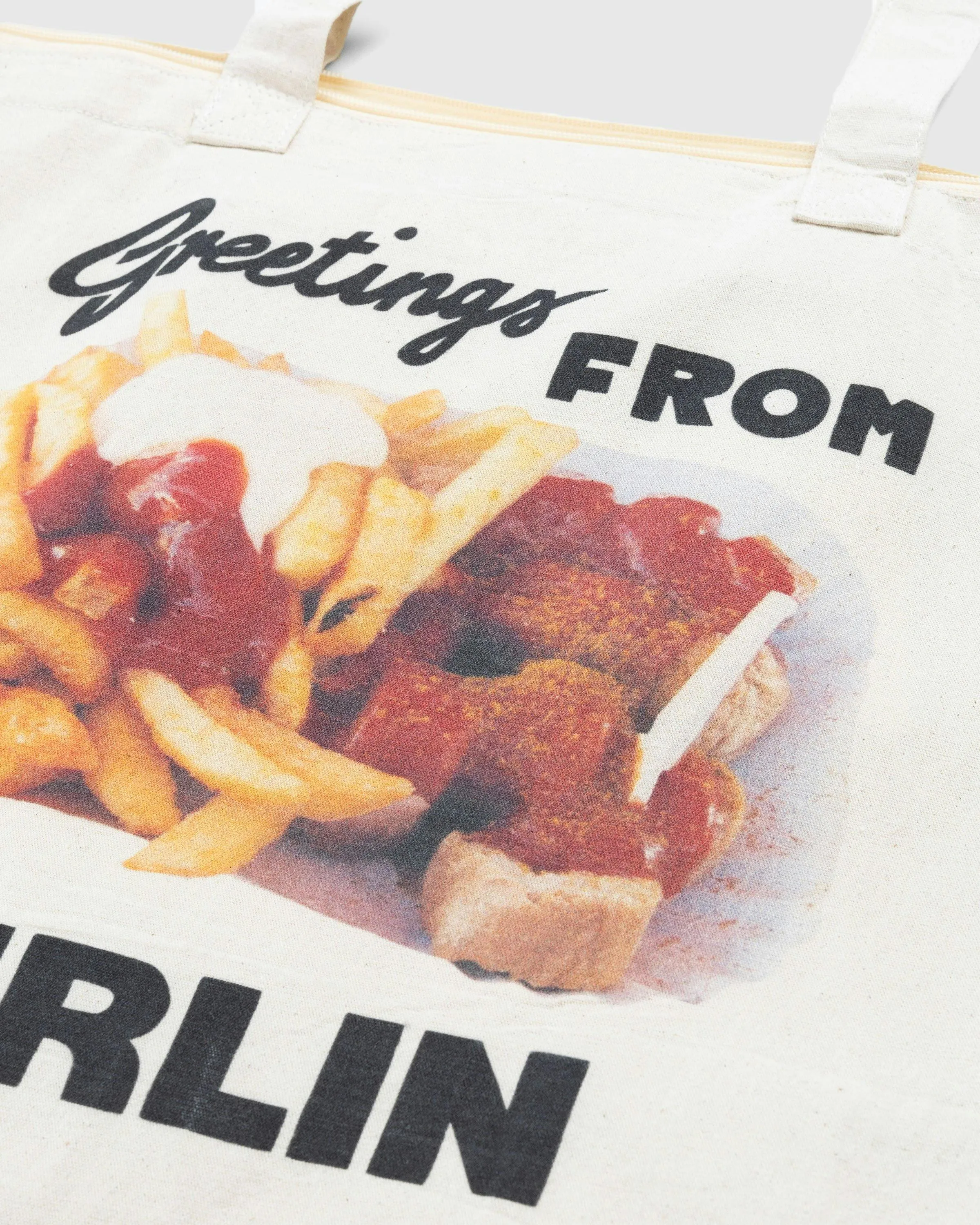 Carne Bollente x Highsnobiety – Greetings from Berlin! Tote Bag Multi | Highsnobiety Shop