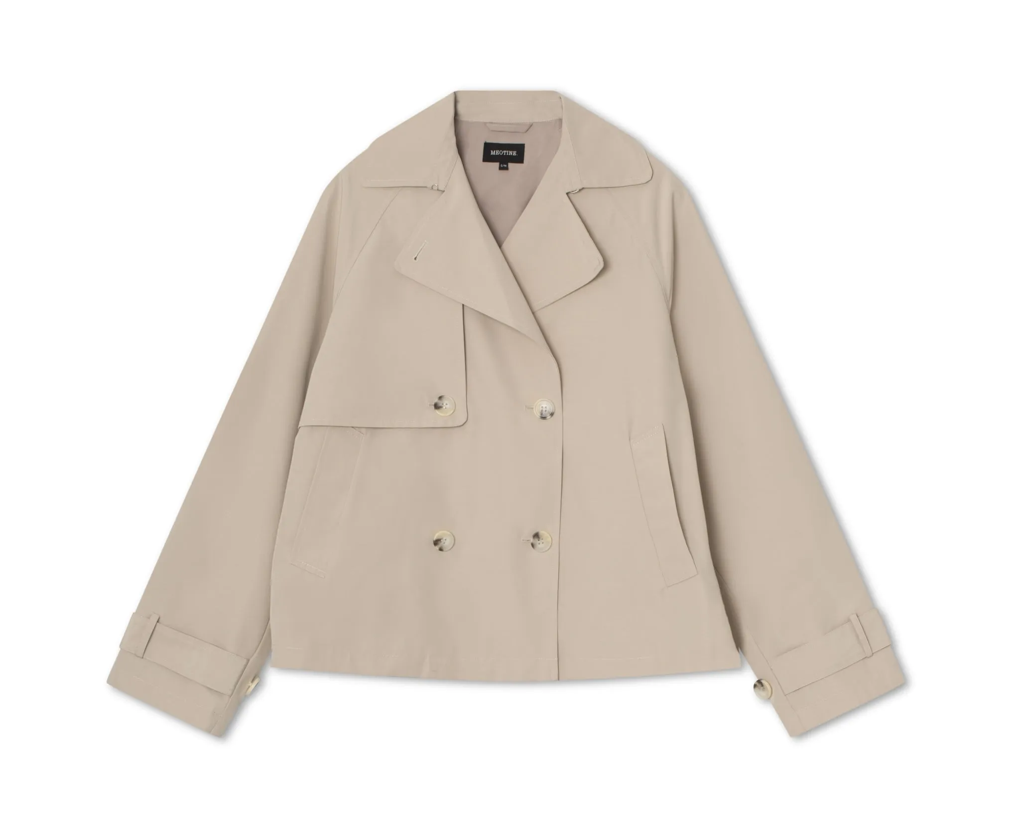 CAROLINE TRENCH JACKET - BEIGE