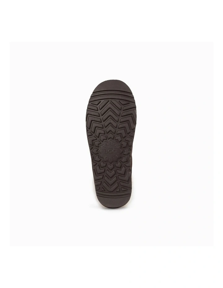Carter Water Resistant Slipper in Chocolate