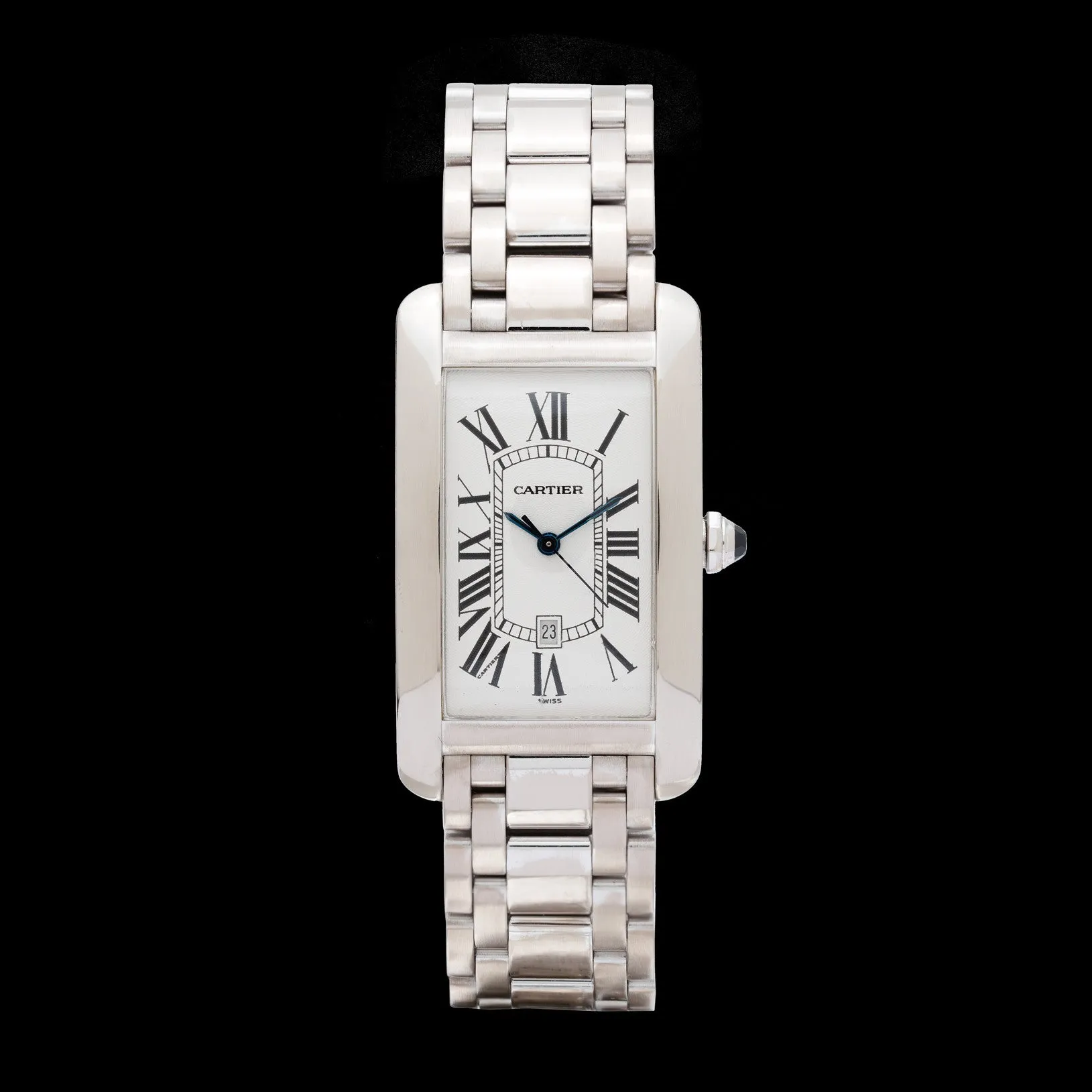 Cartier Tank Amricaine Gold Watch