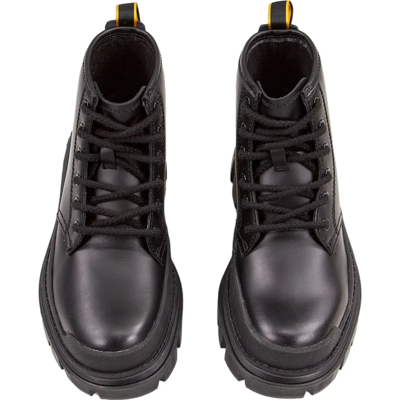 CAT Black Hardwear Mid Boots