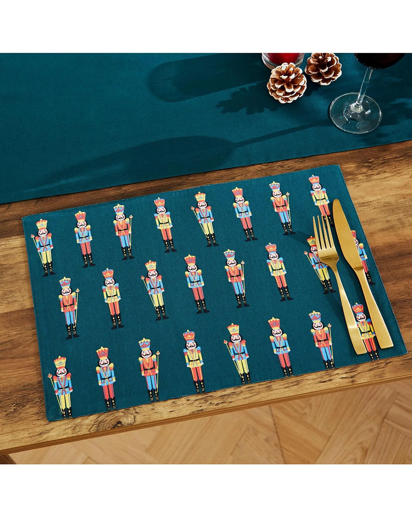 Catherine Lansfield Nutcracker Placemats