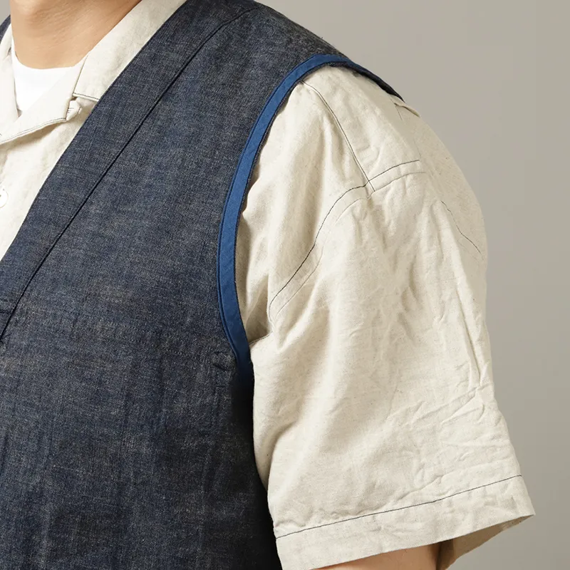 CATTA BDU 4 Pocket Vest-Indigo Navy