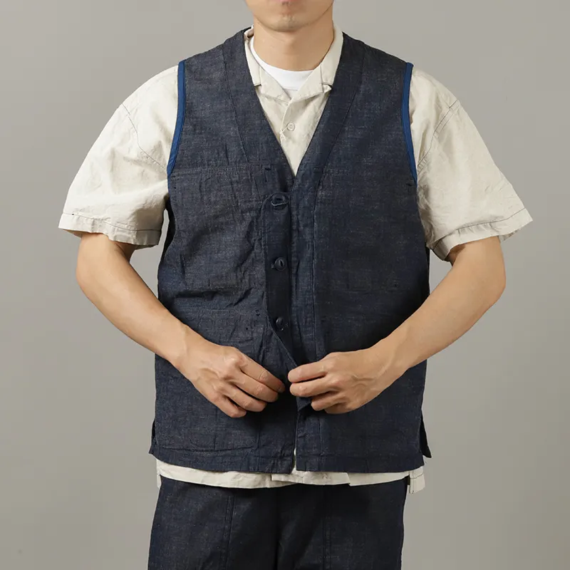 CATTA BDU 4 Pocket Vest-Indigo Navy