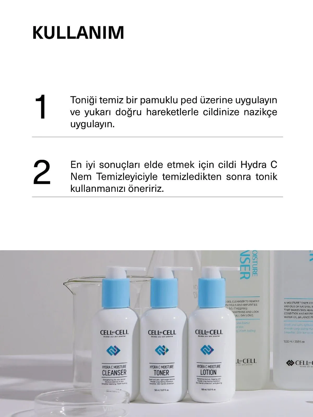 CELL BY CELL Hydra C Moisture Toner - 150 ml