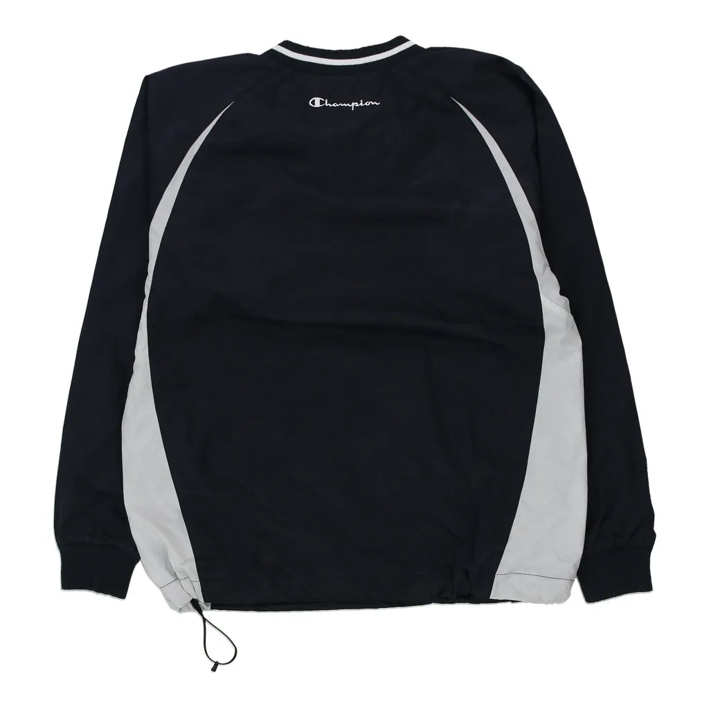Champion Windbreaker - Small Black Nylon