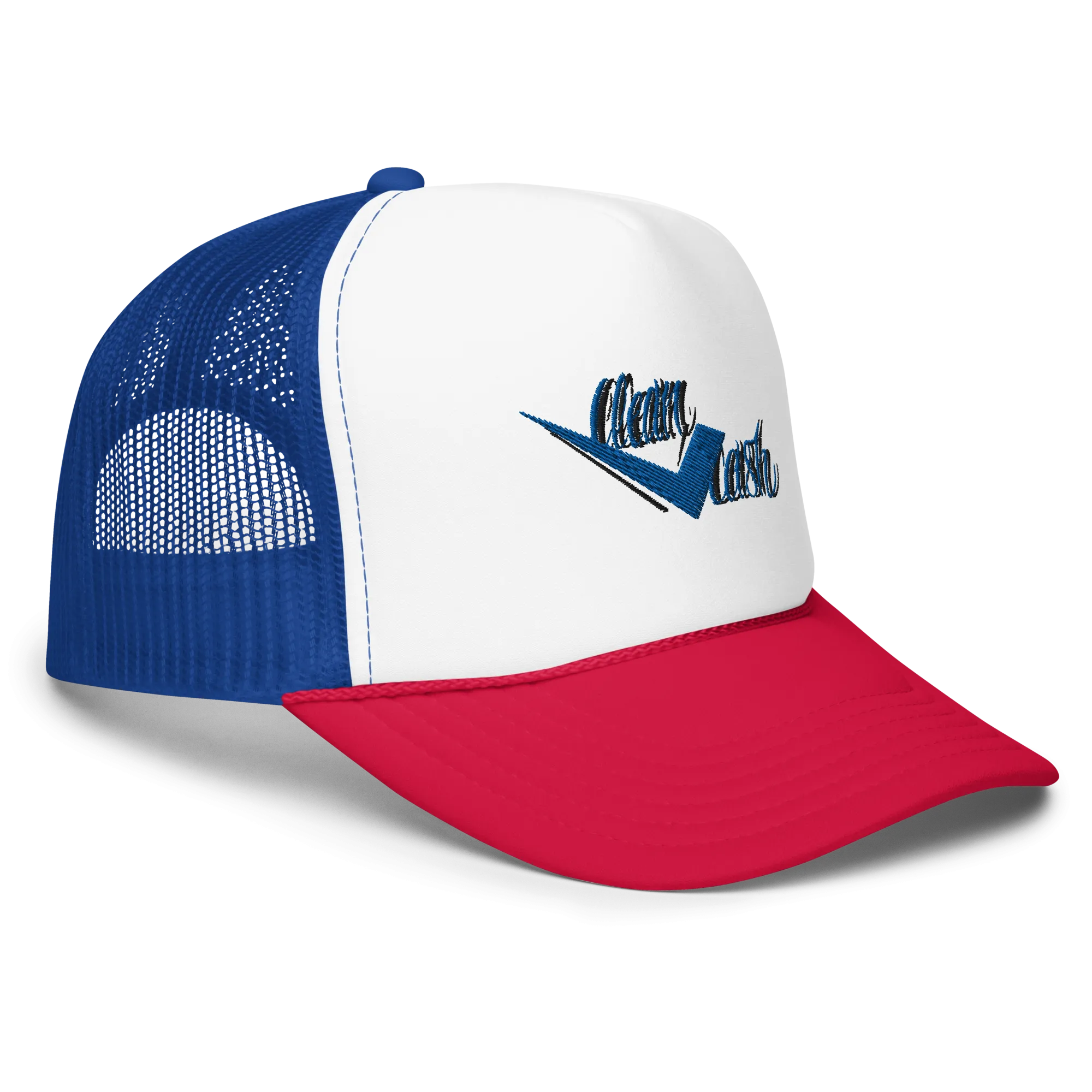 Check Clean Cash Foam trucker hat