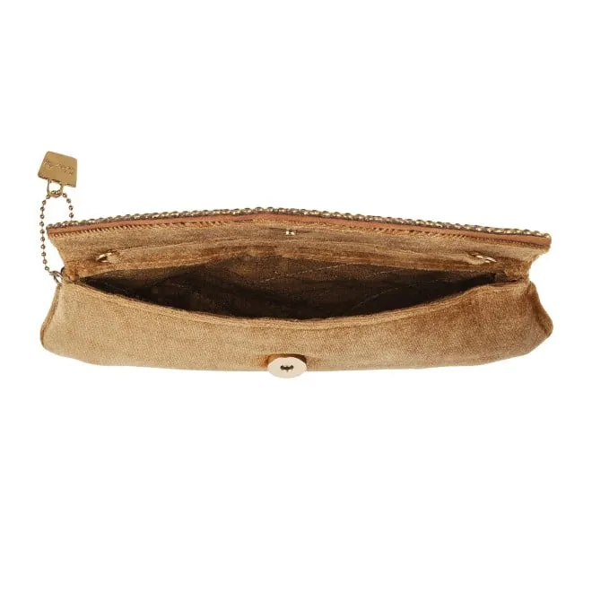 Cheemo Women Antic-gold Clutch