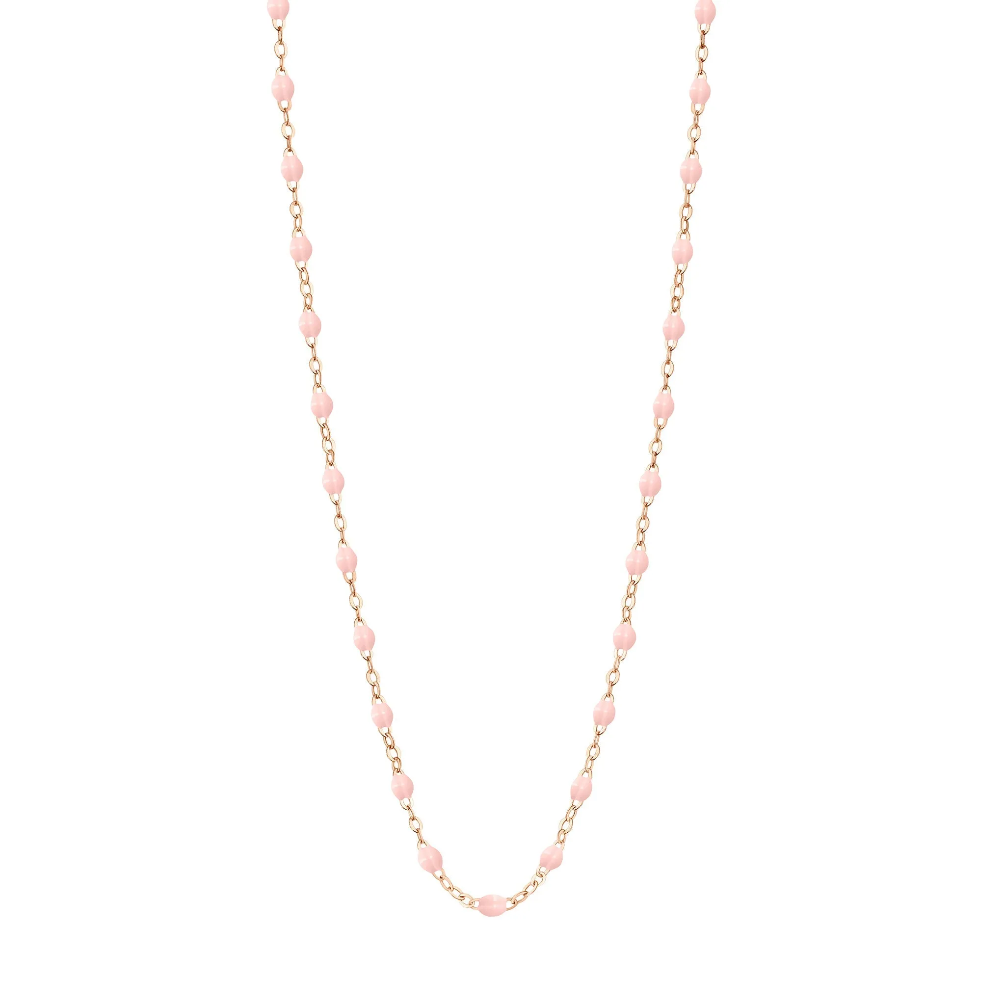 Child Classic Gigi Baby Pink necklace, Rose Gold, 13