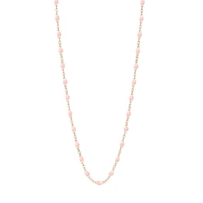 Child Classic Gigi Baby Pink necklace, Rose Gold, 13