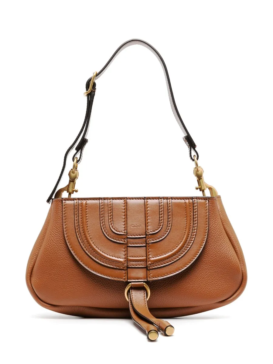 Chloè    Chloè Marcie Leather Shoulder Bag