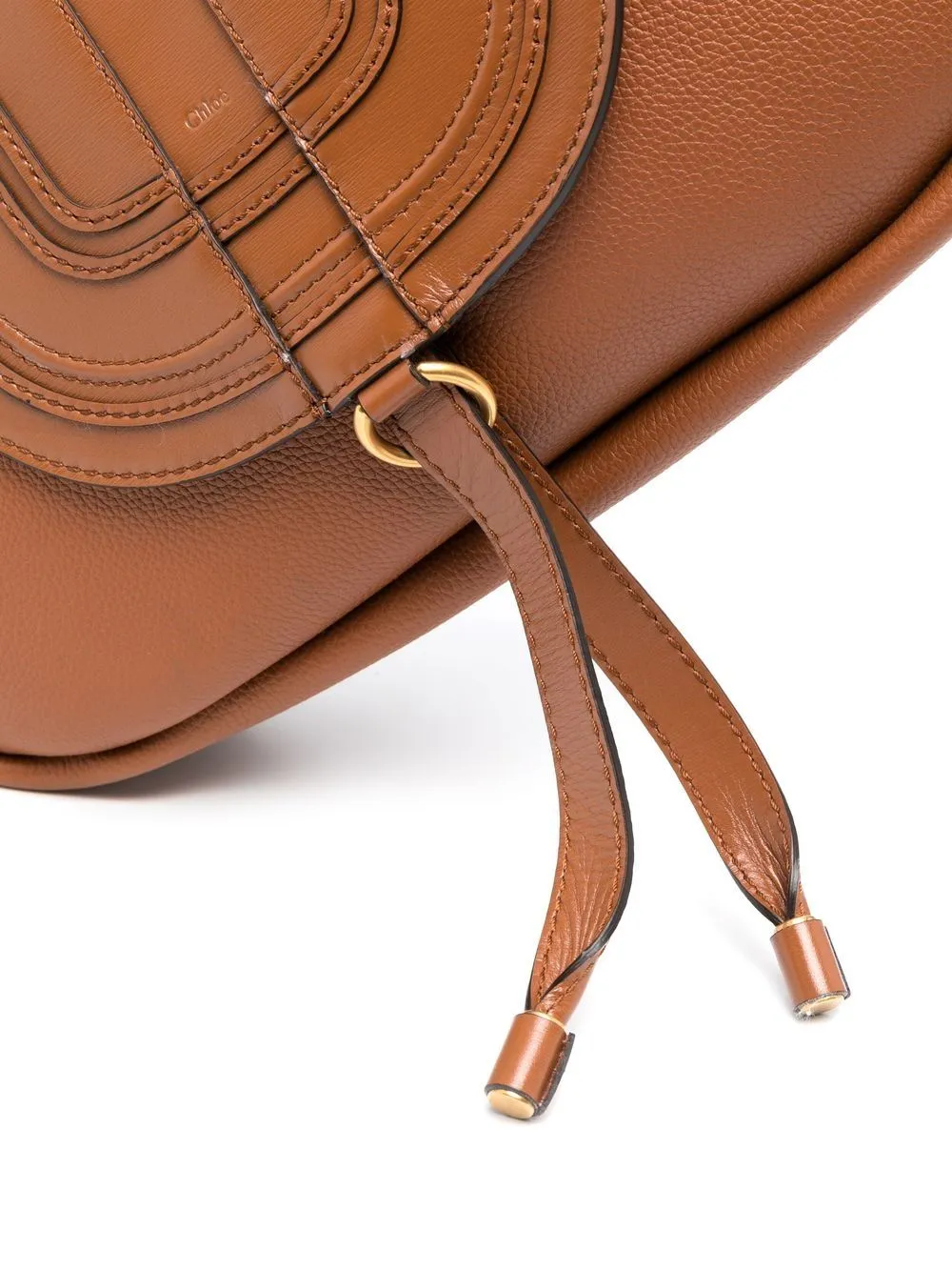 Chloè    Chloè Marcie Leather Shoulder Bag