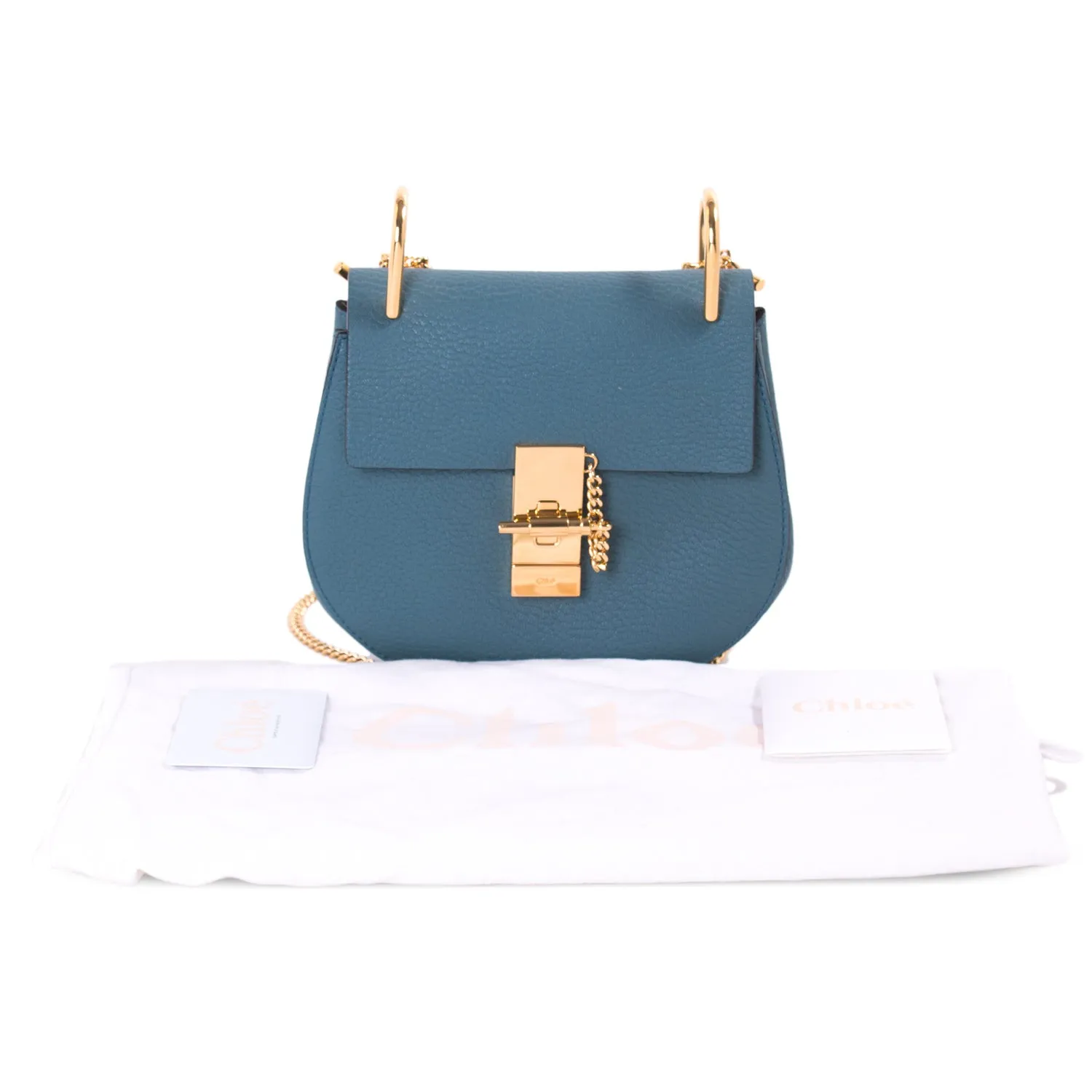 Chloé Drew Mini Leather Shoulder Bag