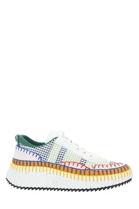 Chloé Nama Lace-Up Sneakers