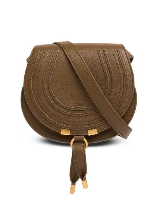 Chloé   Small Marcie grained leather bag 