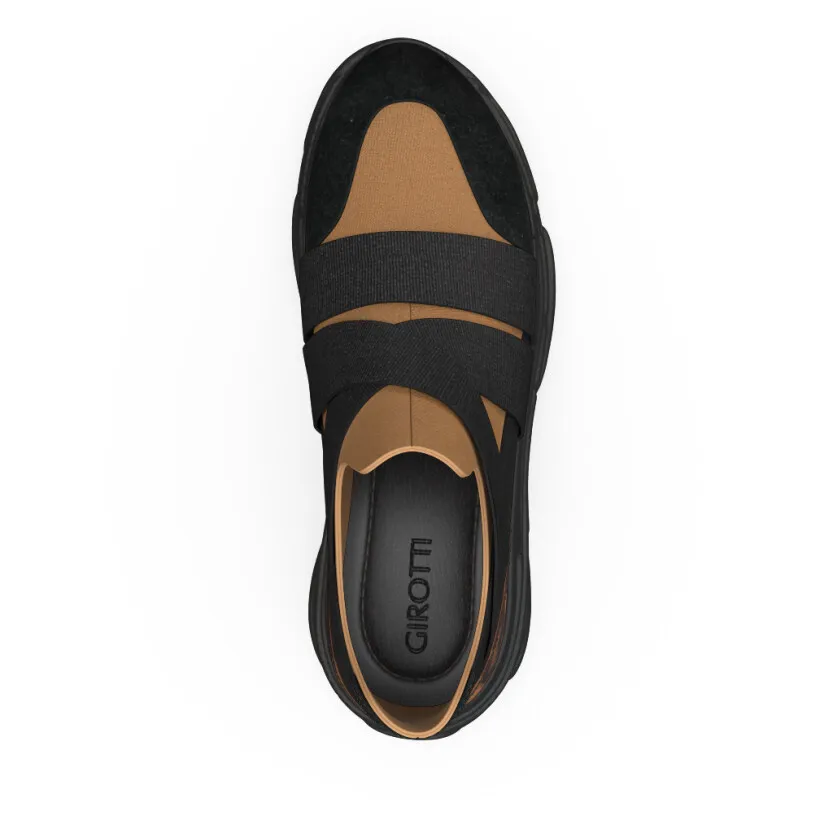 Chunky Sole Stretch Sneakers 31722
