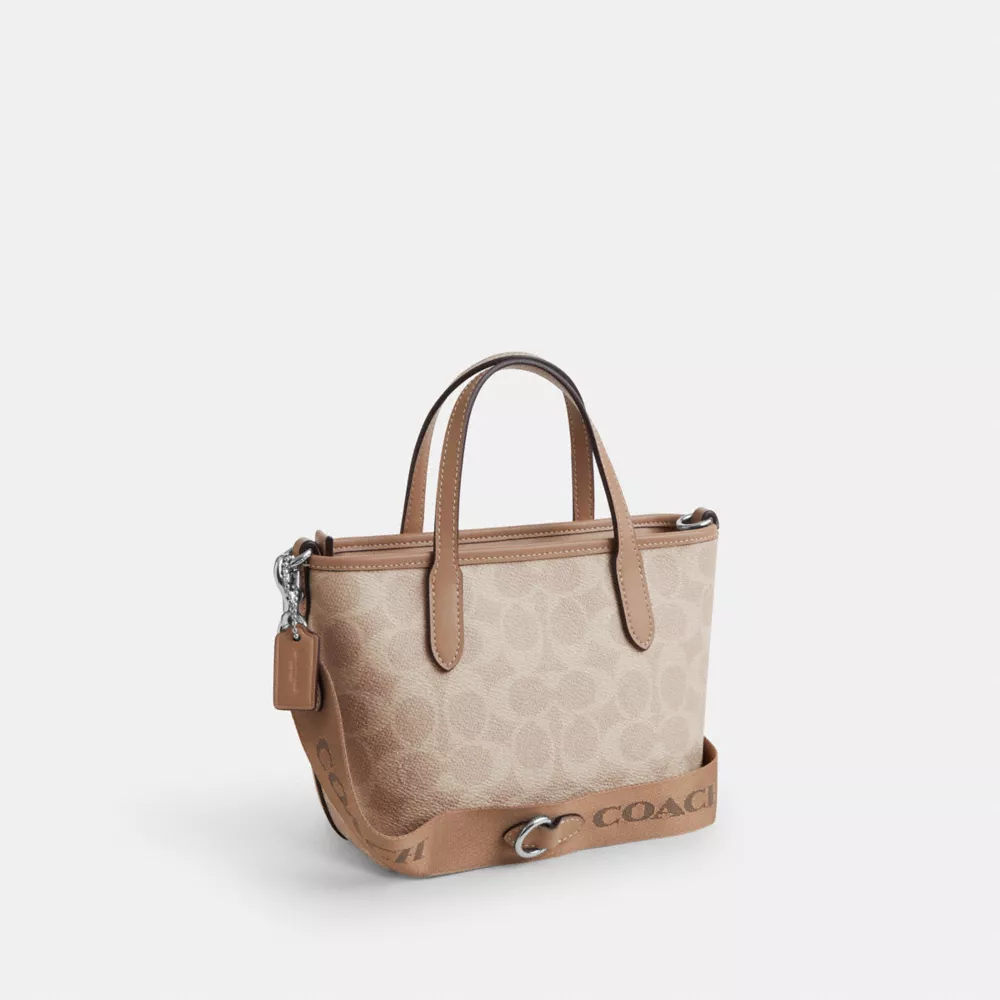 City Mini Tote Bag In Signature Canvas