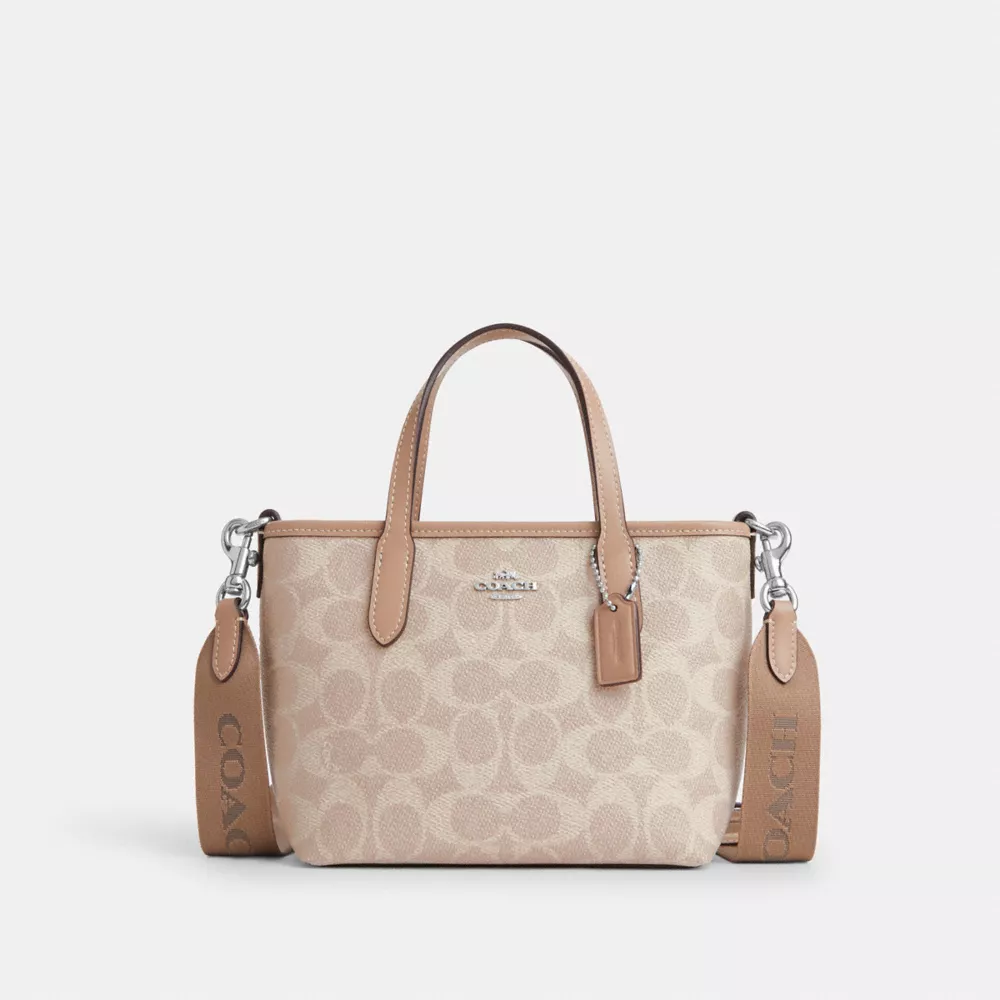 City Mini Tote Bag In Signature Canvas