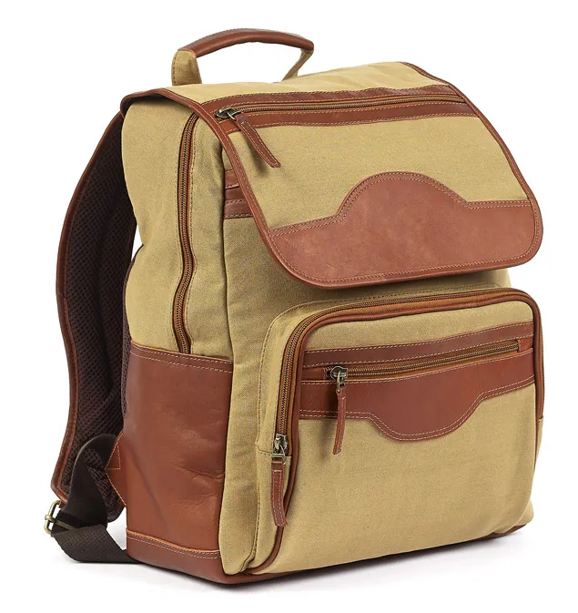 Claire Chase Canvas Executive Survival Backpack 