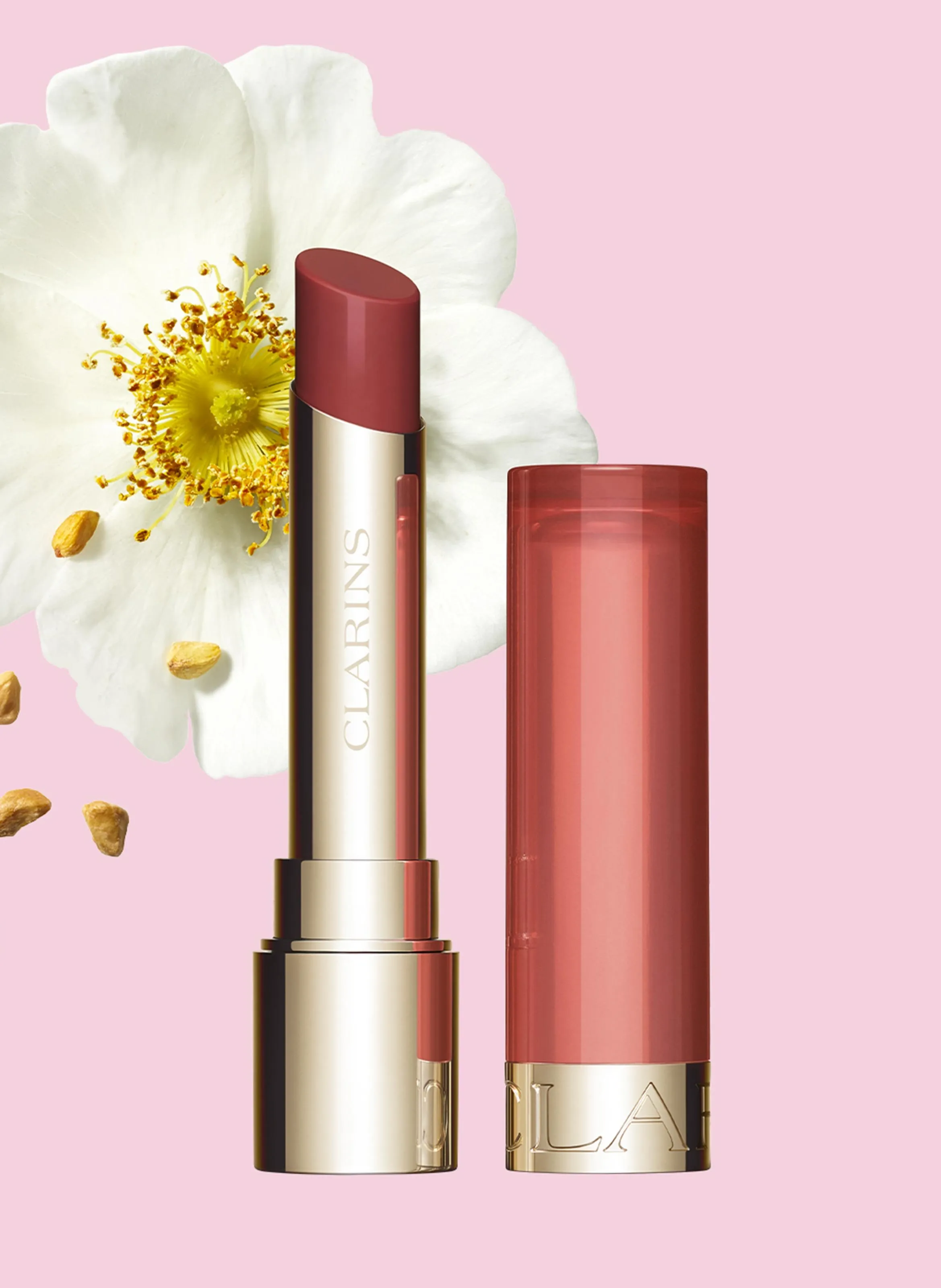 CLARINS PRECIOUS  Lip Oil Balm - Pink