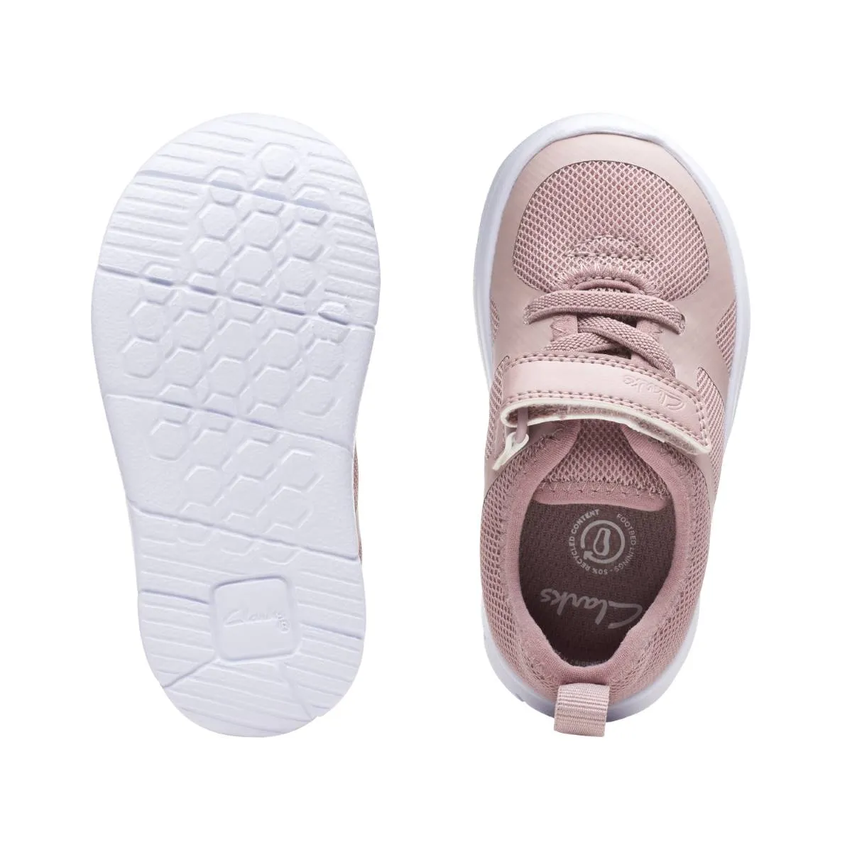 Clarks - Ath Flux T 261652176f - F Fit (pale Pink)