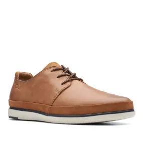 Clarks Bratton Lace Dark Tan Combination