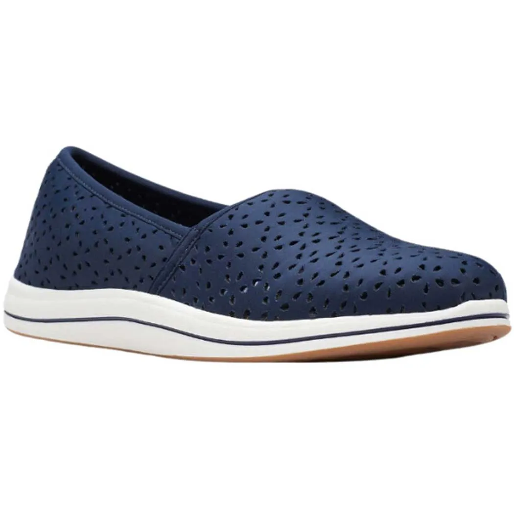 Clarks Breeze Emily Flat Blue (Women's)