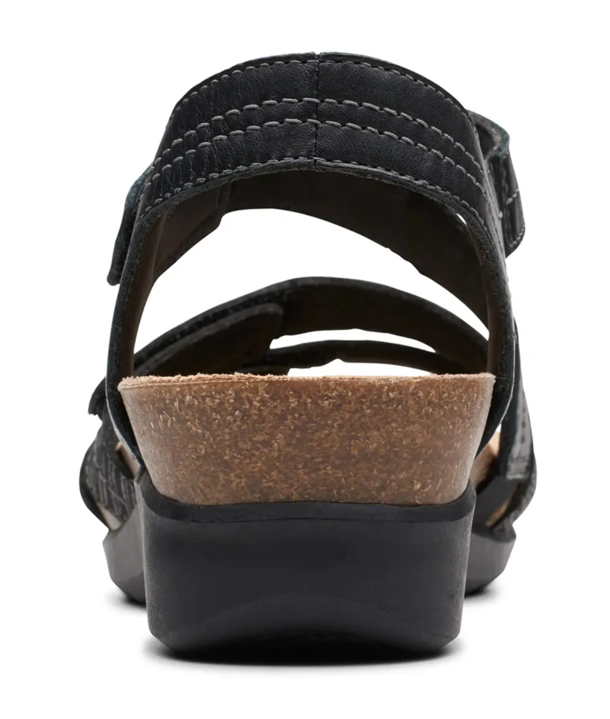 CLARKS CALENNE CLARA BLACK LEATHER