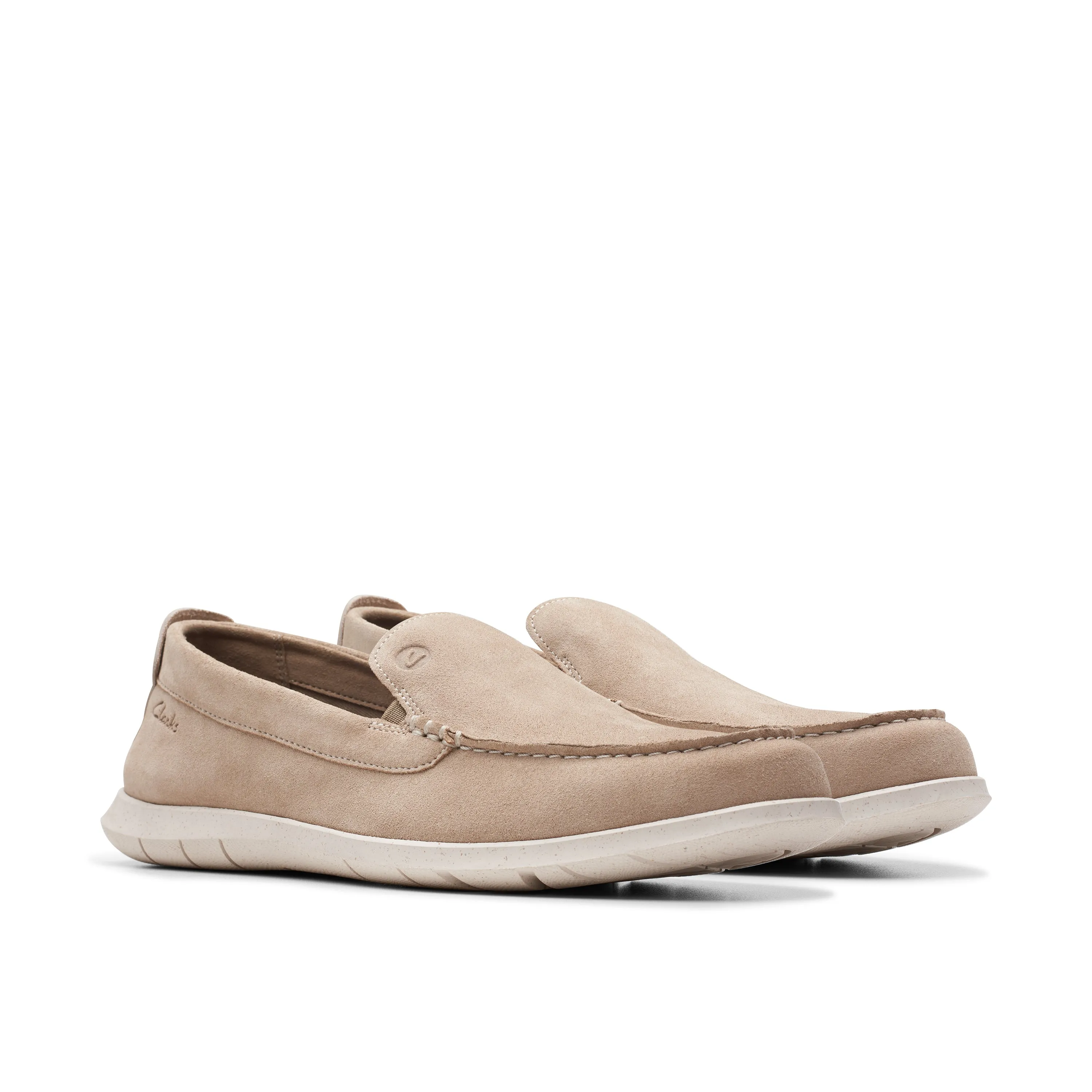 Clarks Flexway Step Sand Suede