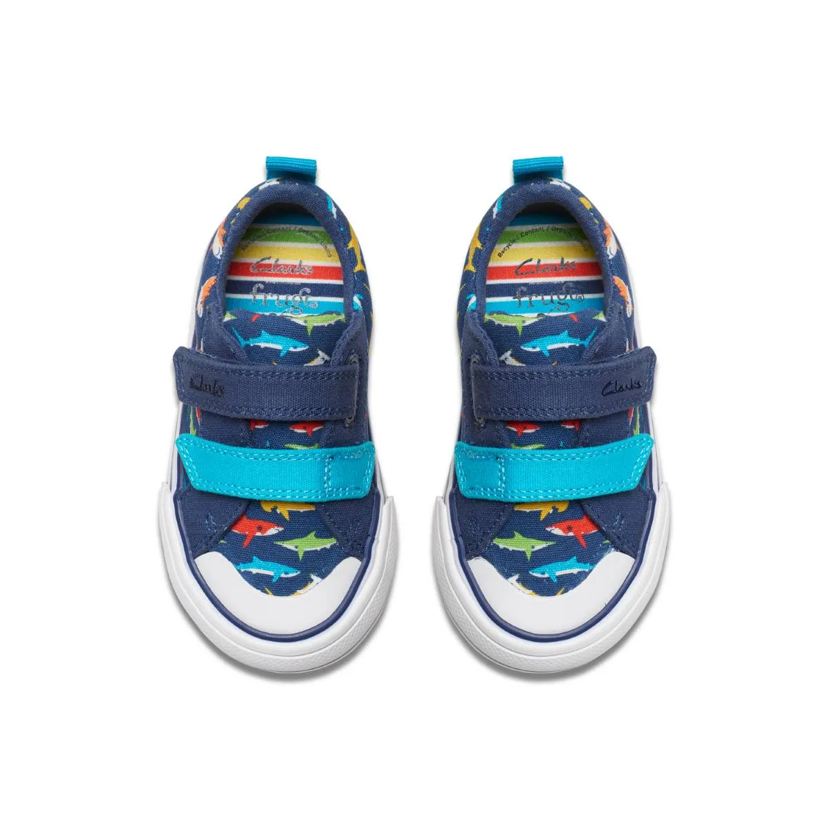 Clarks - Foxing Ocean T 261766686f - F Fit (navy)
