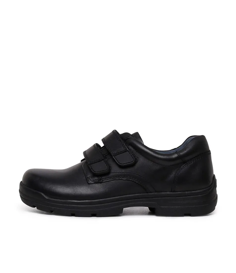 CLARKS Monitor Jnr E Vel Black
