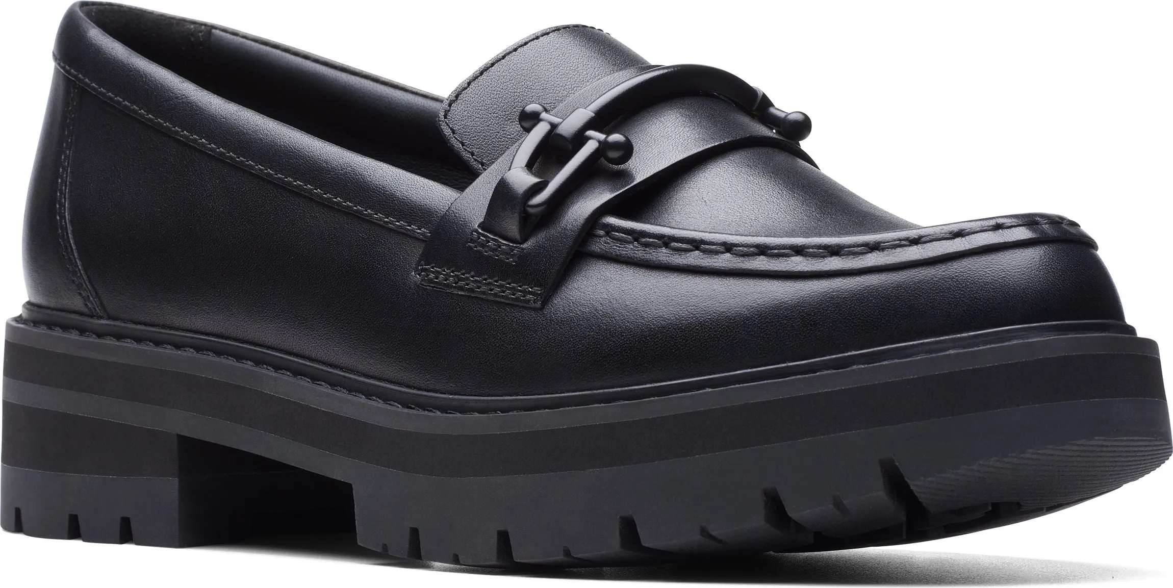 Clarks Orianna Bit Black Leather