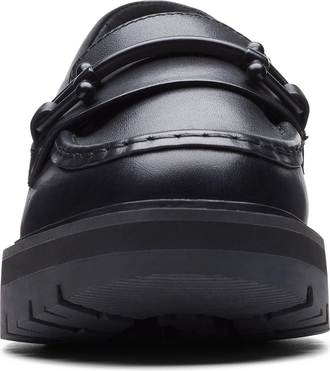Clarks Orianna Bit Black Leather