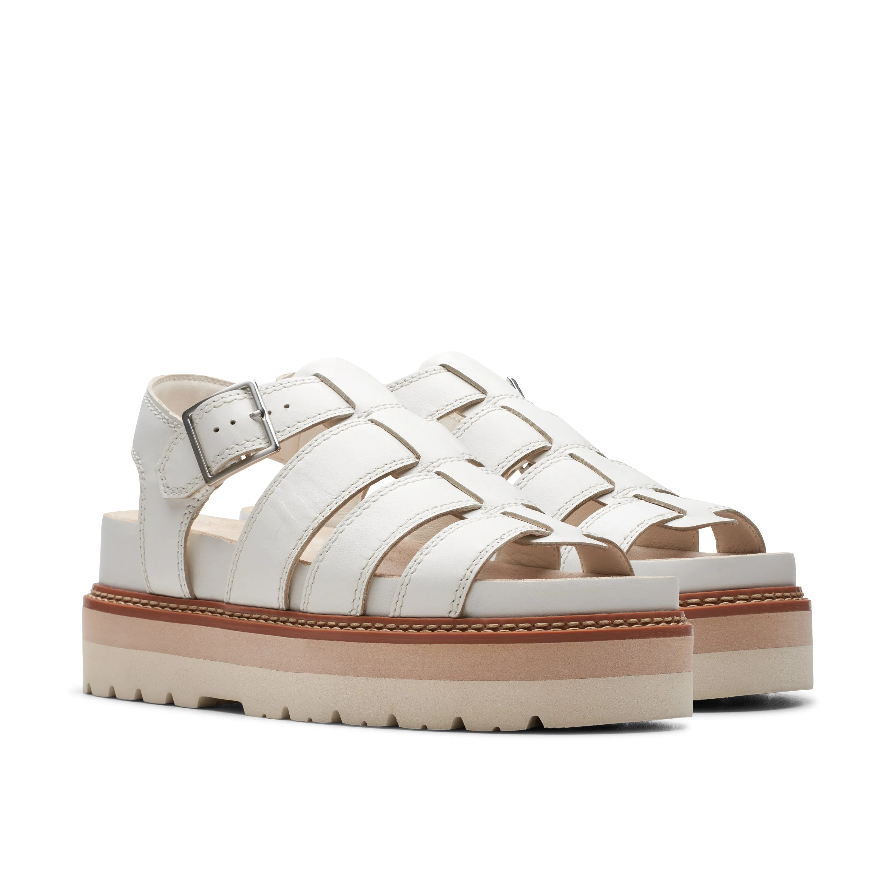 Clarks 'Orianna Twist' Gladiator Sandal