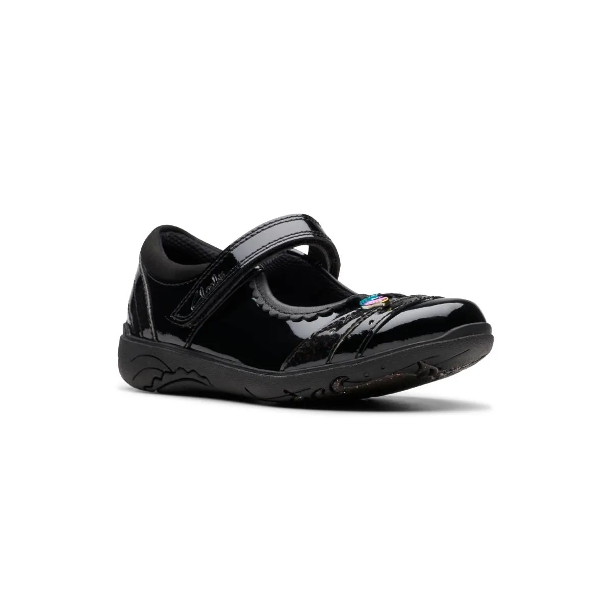 Clarks - Relda Spark Mj 261783157g - G Fit (black Patent)