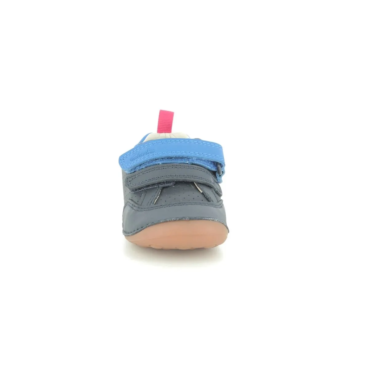 Clarks - Tiny Sky T 261576296f - F Fit (navy Leather)
