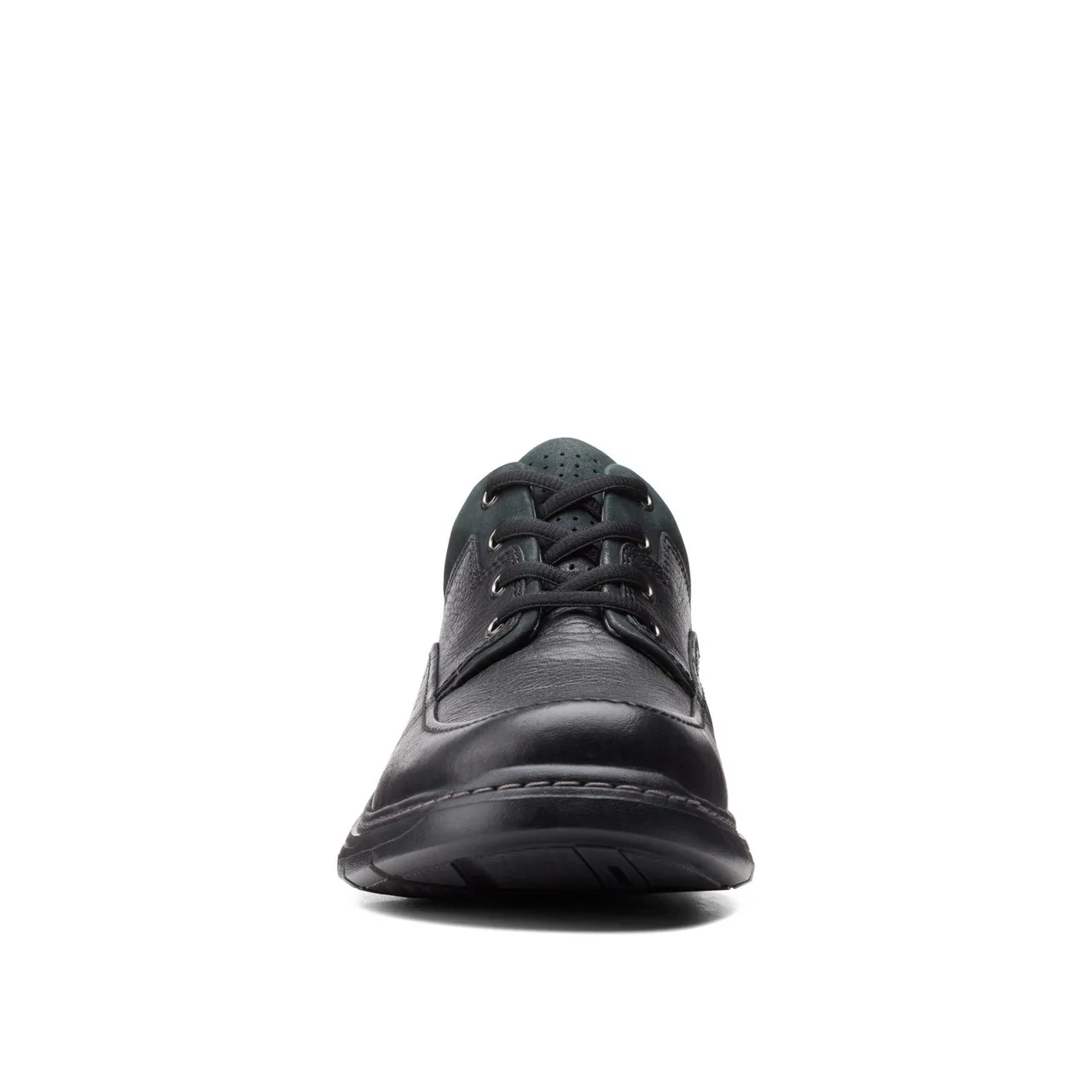 Clarks Un Brawley Lace Black Leather 26151336