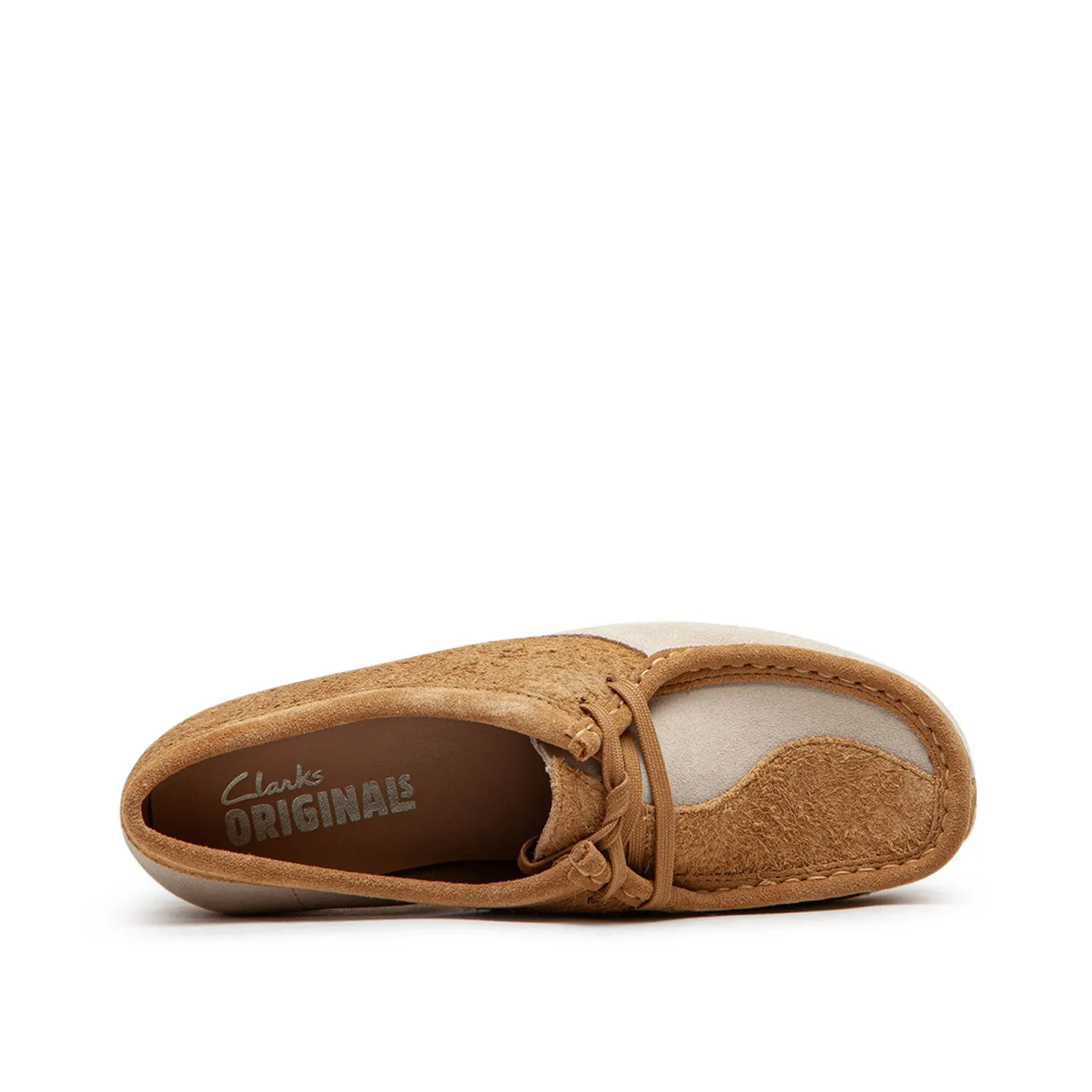 Clarks Wmns Wallabee Mid Tan Combi (Beige)