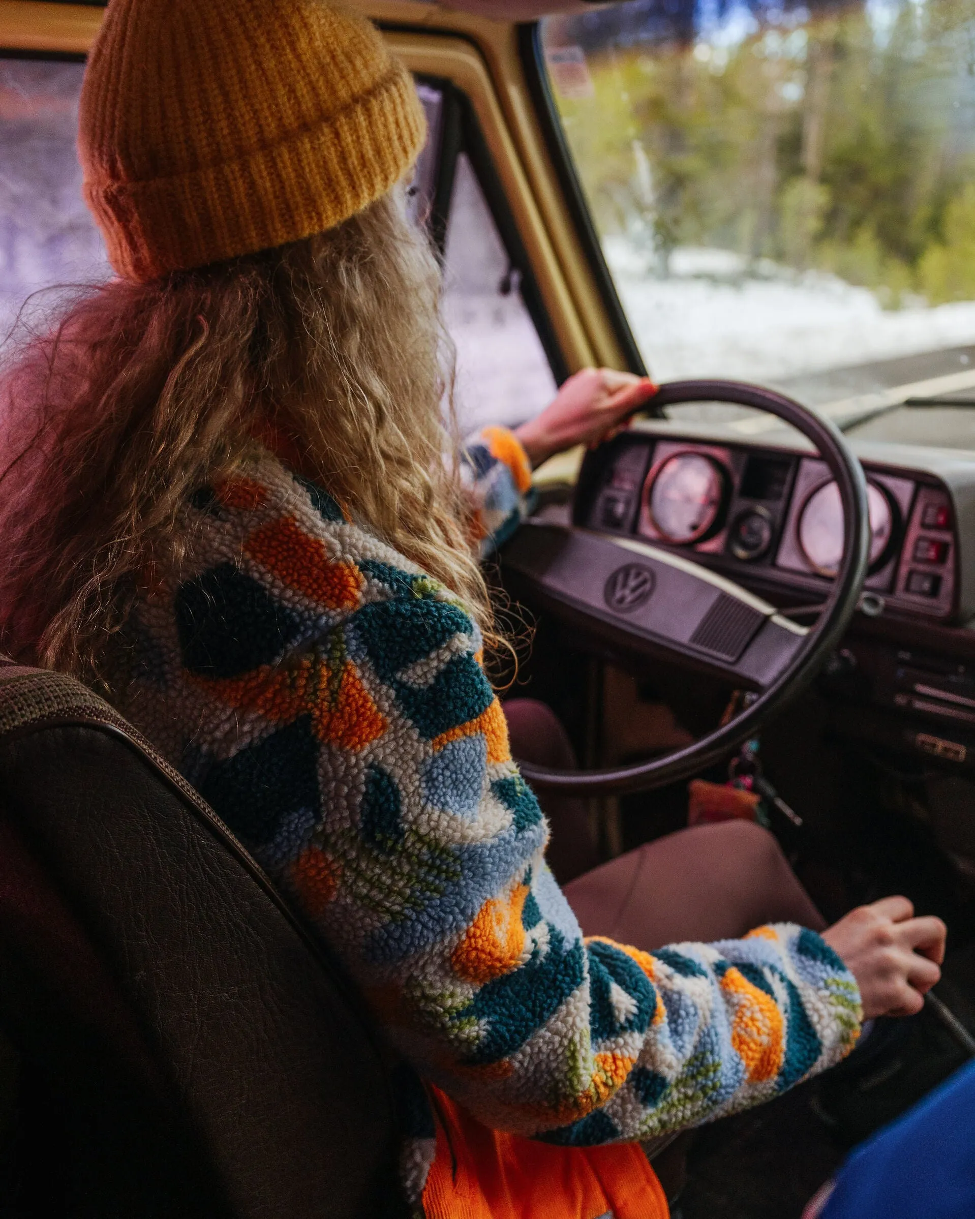 Clover Recycled Deep-Pile Sherpa Fleece