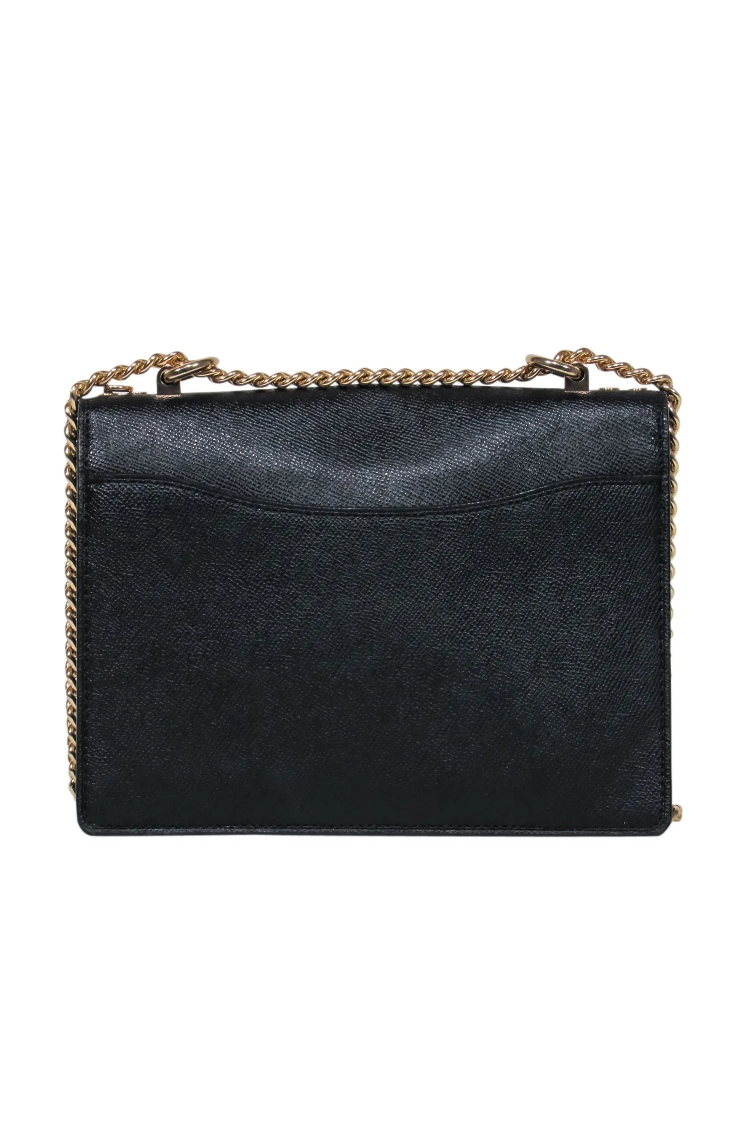 Coach - Black & Brown Leather Crossbody Bag