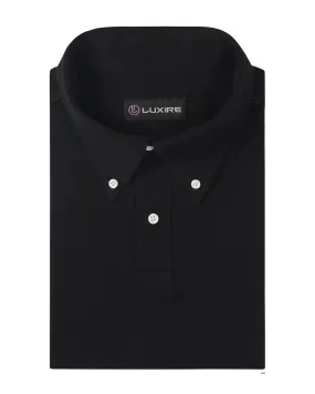 Coal Black Polo T-shirt