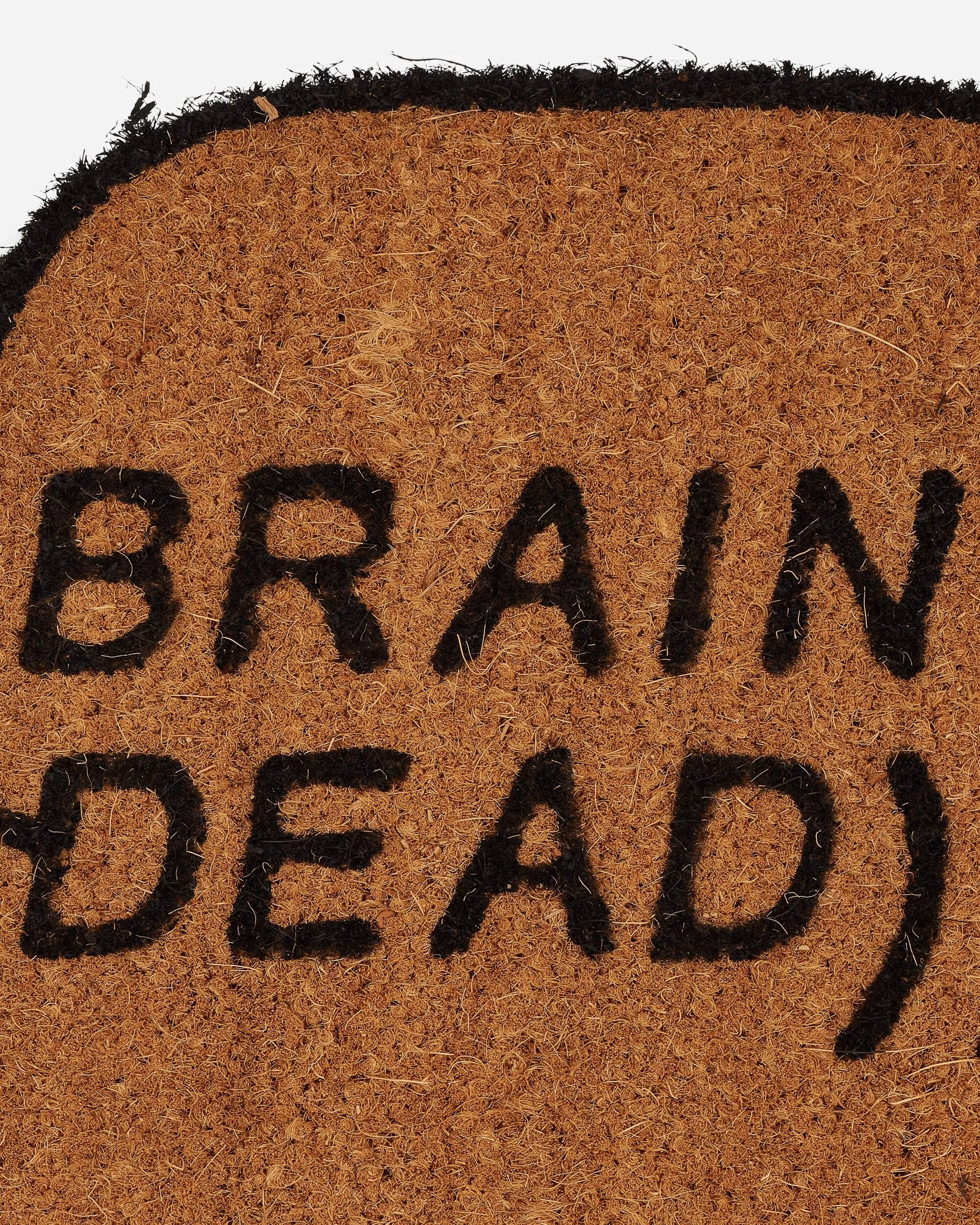 Coconut Fiber Logohead Door Mat Natural