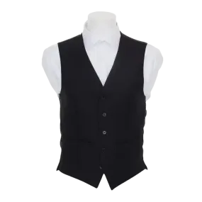 Coes Masonic Waistcoat in Black