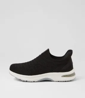 COLORADO Calibure Black Knit Sneakers
