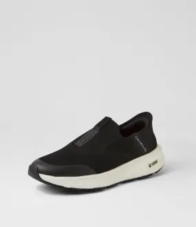 COLORADO Lipton Black White Knit Sneakers