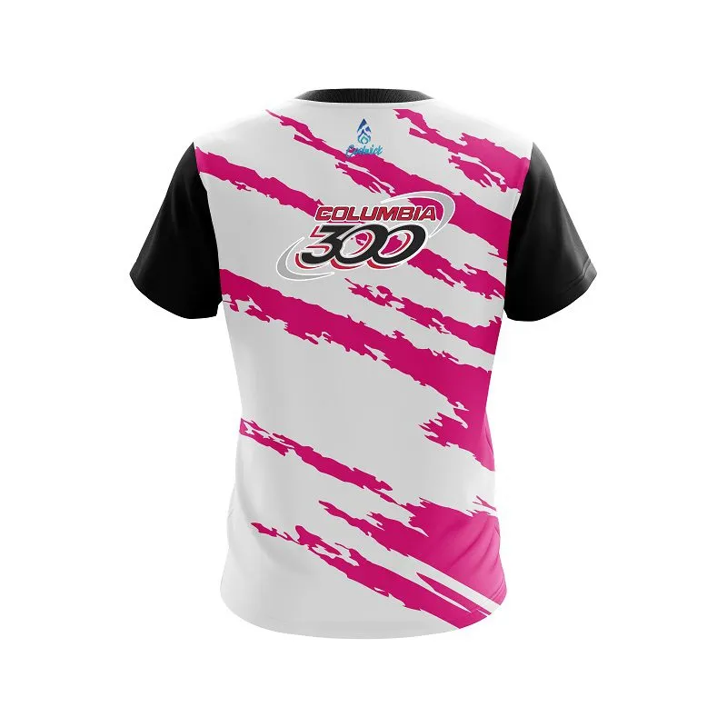 Columbia 300 Athlete Bolt Pink CoolWick Bowling Jersey