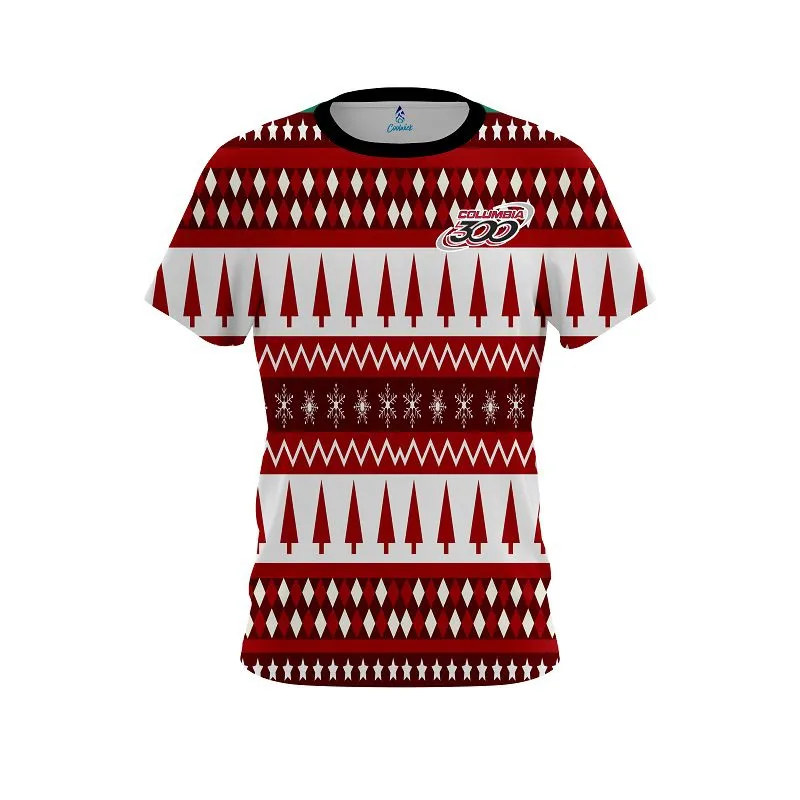 Columbia 300 Christmas Spirit CoolWick Bowling Jersey