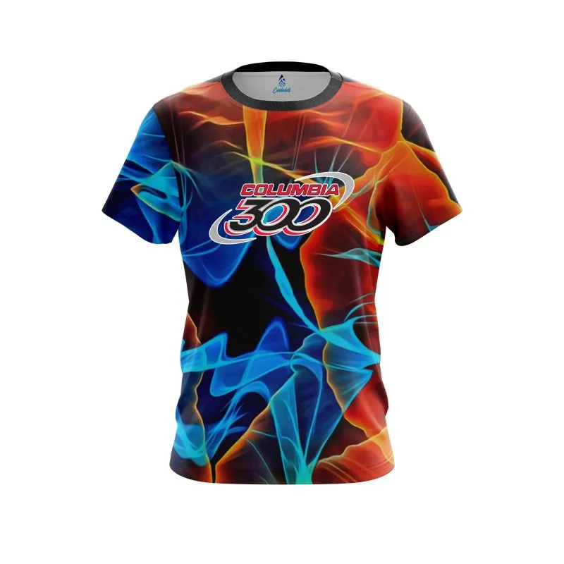 Columbia 300 Cloudy Smoke CoolWick Bowling Jersey